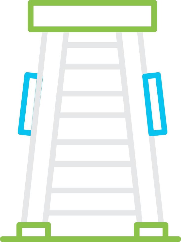 Ladder Creative Icon Design vector