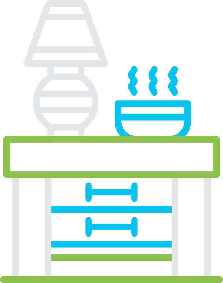 Nightstand Creative Icon Design vector