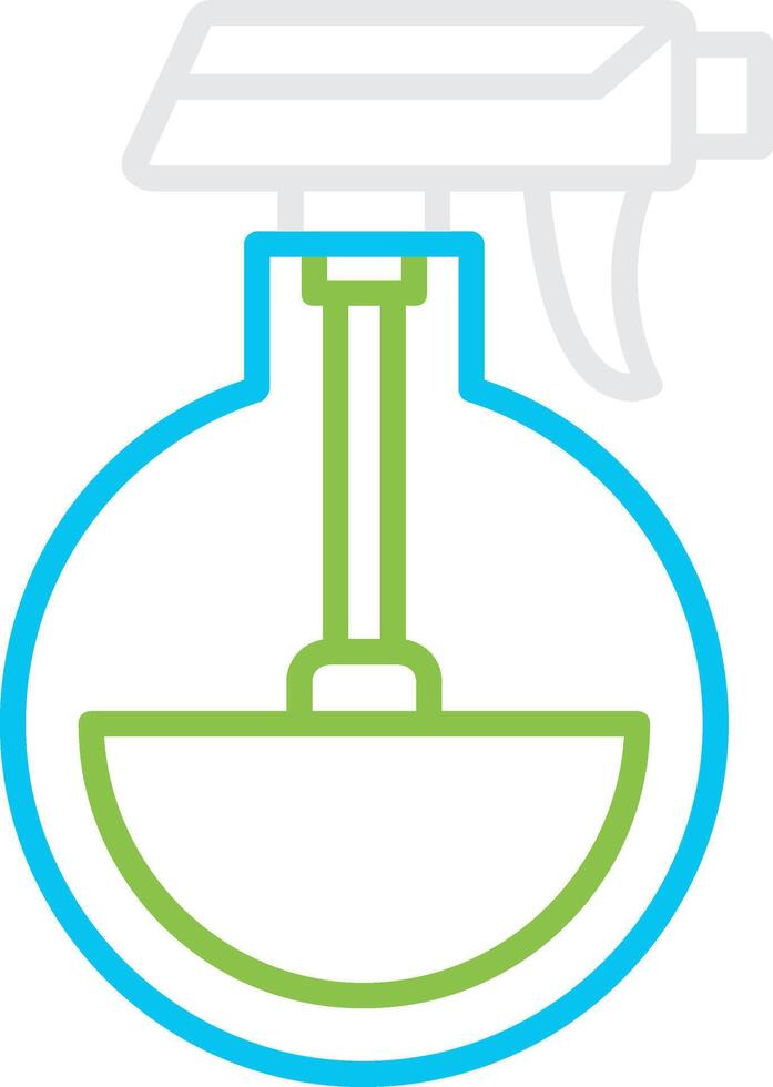 Spray Bin Creative Icon Design vector