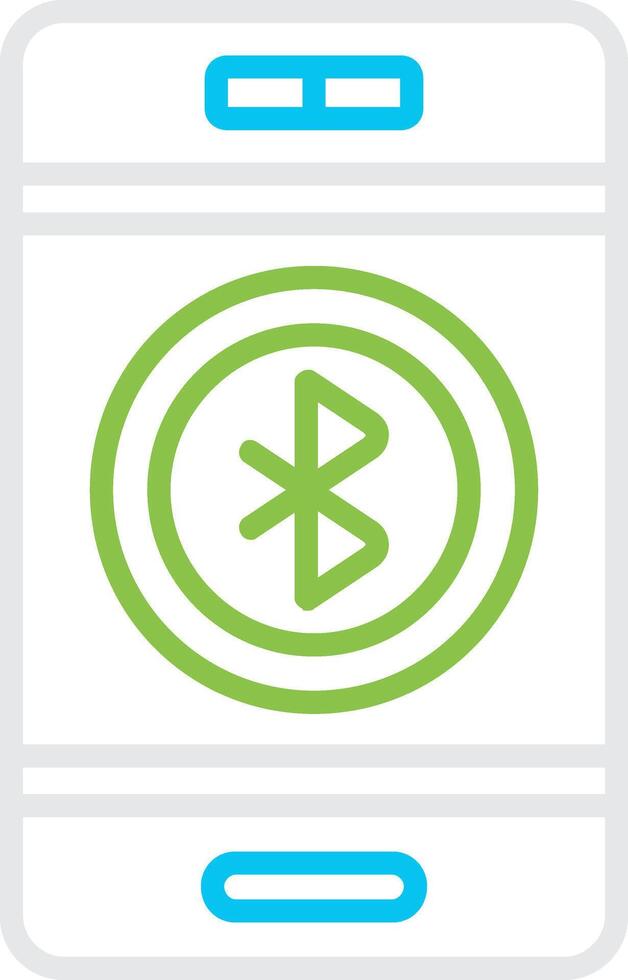 Bluetooth Creative Icon Design vector