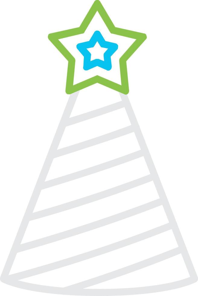 Party Hat Creative Icon Design vector