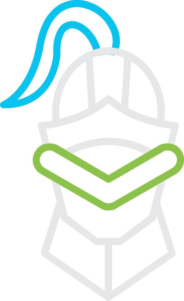 Helmet Creative Icon Design vector