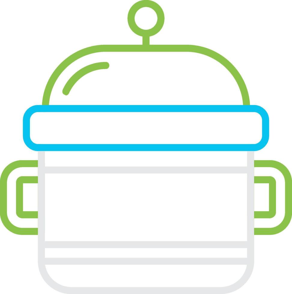 Pot Bin Creative Icon Design vector