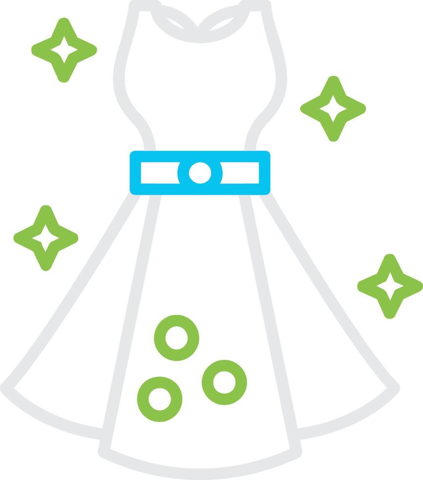Dress Creative Icon Design vector