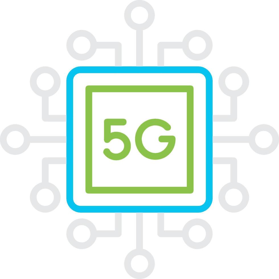5g Creative Icon Design vector