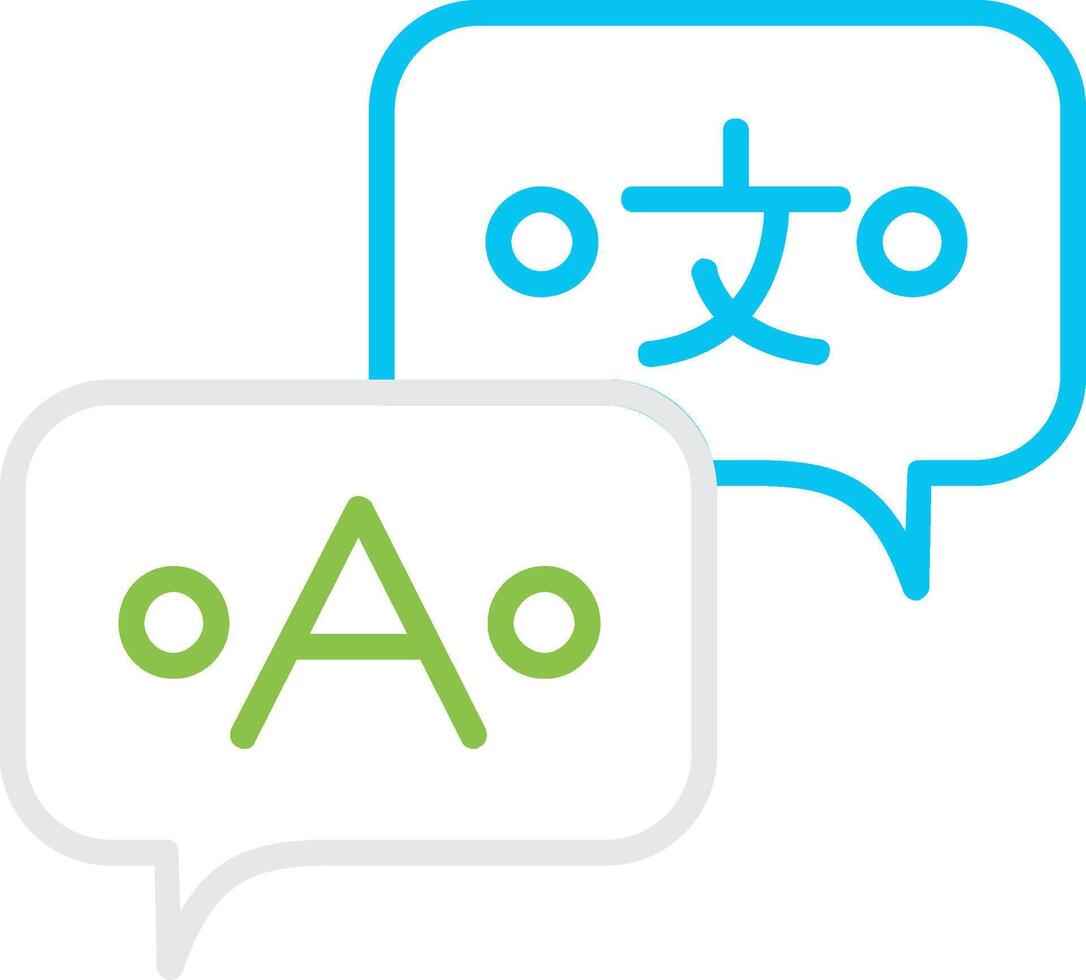 Language Creative Icon Design vector