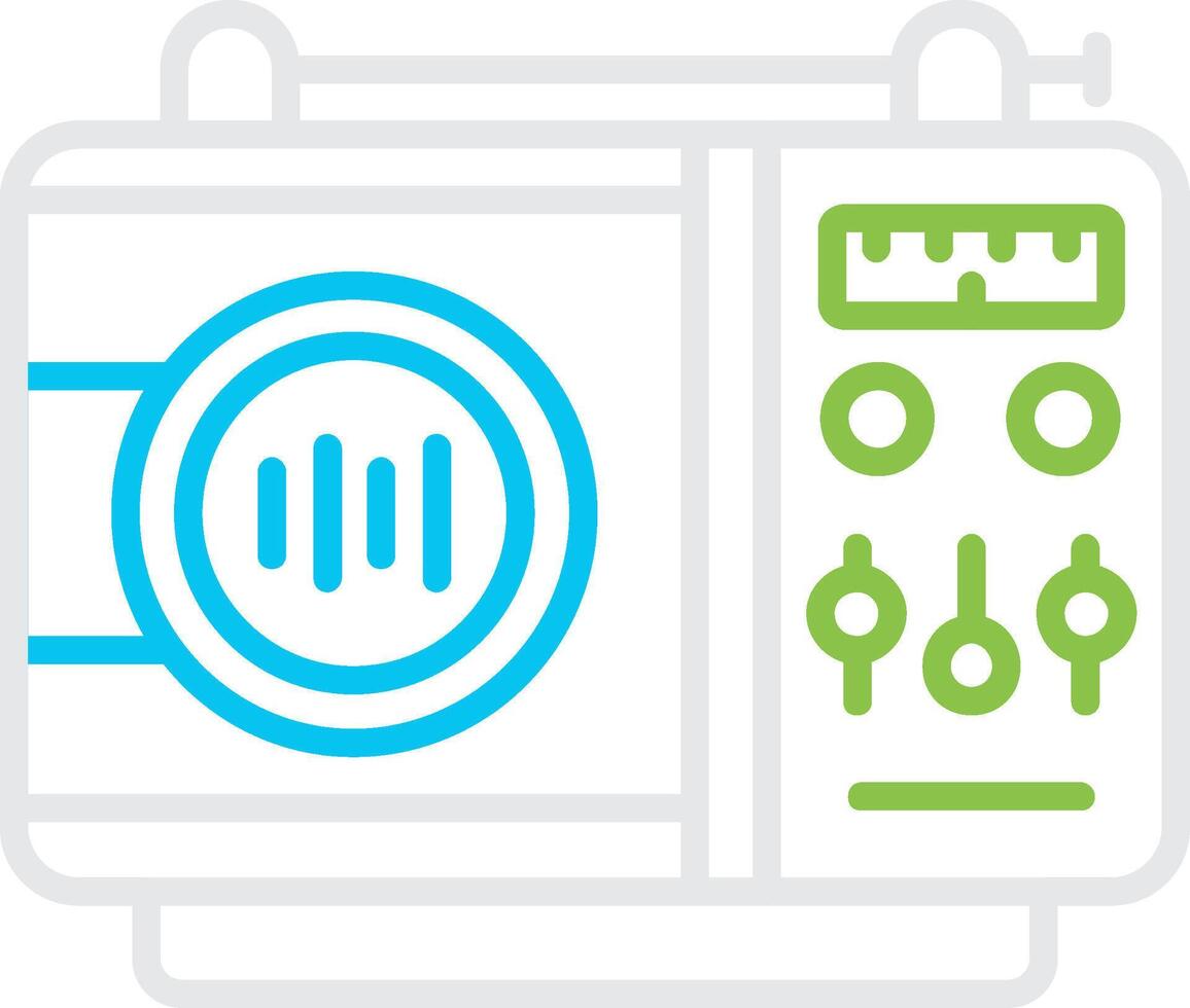 Radio Bin Creative Icon Design vector
