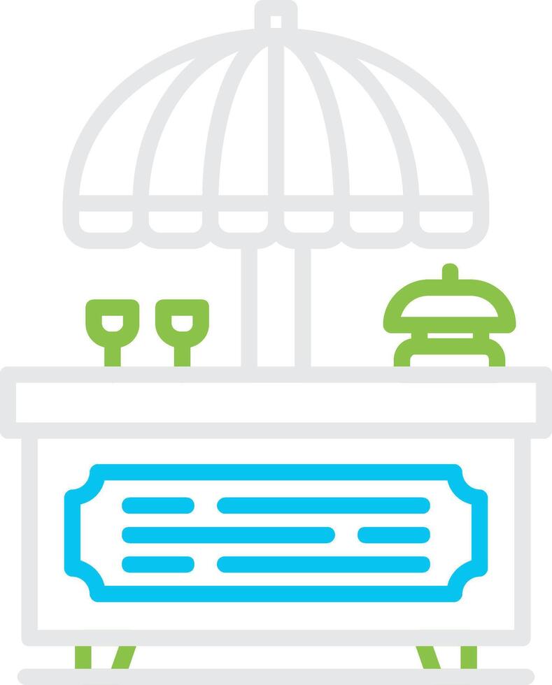 Reception Creative Icon Design vector