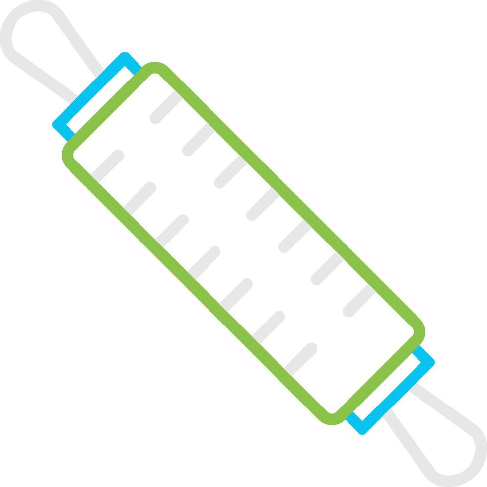 Rolling Pin Creative Icon Design vector