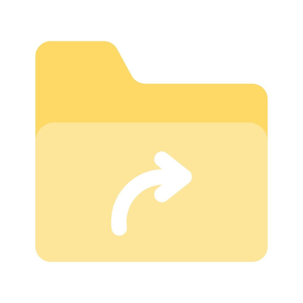 Shared folder, network folder icon design, premium vector