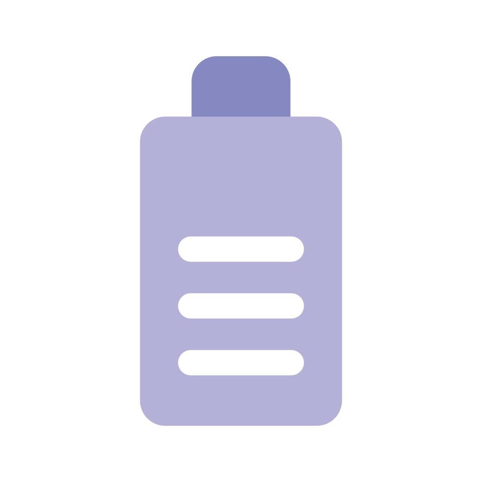 Portable battery storage, battery cell icon design vector