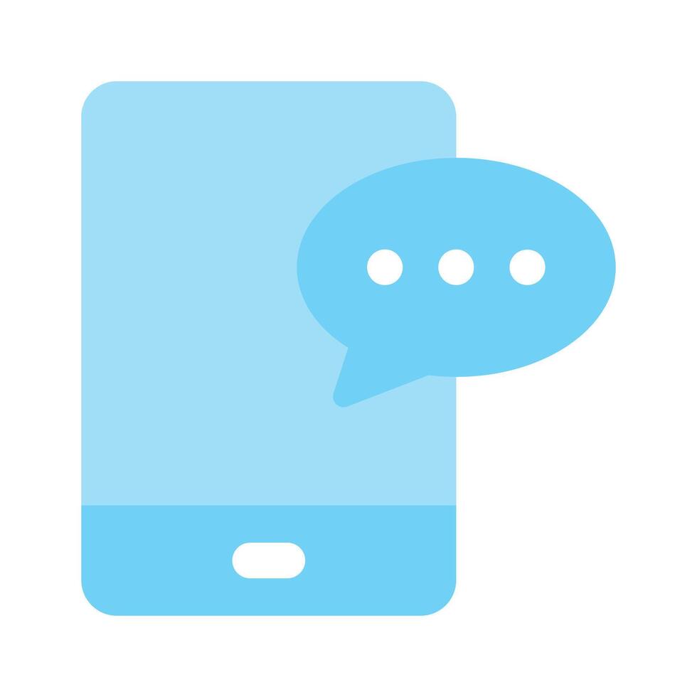 Beautifully designed of communication in modern style, premium icon vector