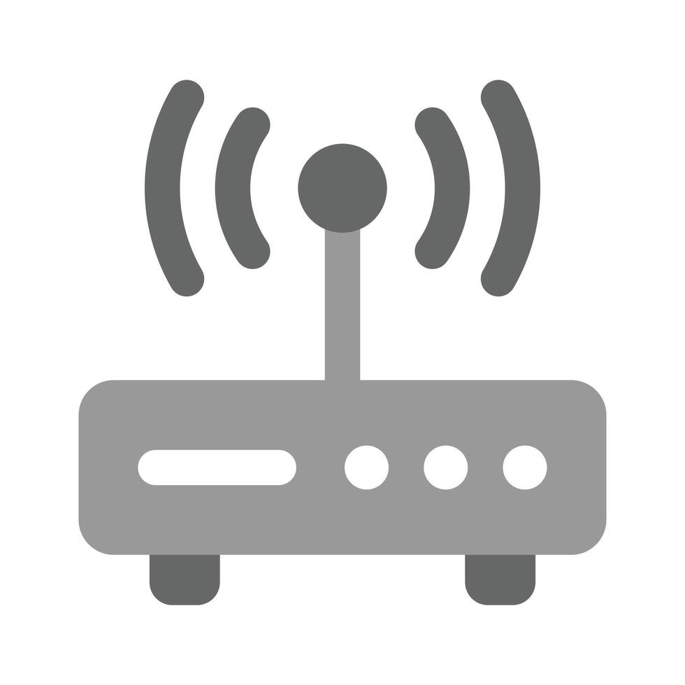Wifi router icon design, wireless internet provider vector