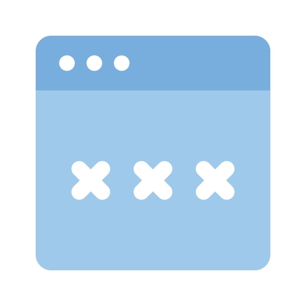 Grab this amazing icon of website password in editable style vector