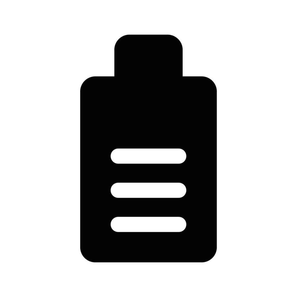 Portable battery storage, battery cell icon design vector