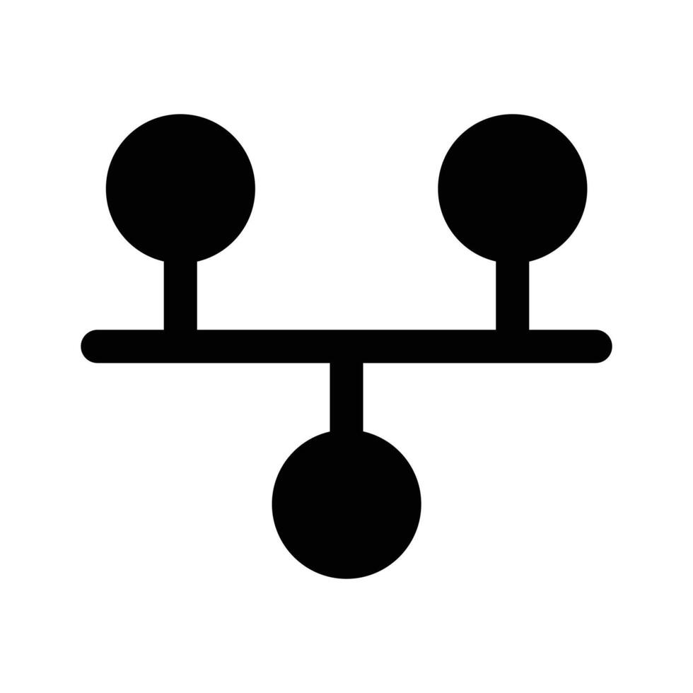 Grab this creative icon of flowchart in modern style vector