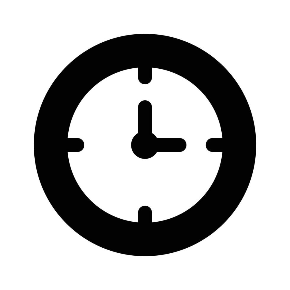 Amazing icon of clock in modern design style vector
