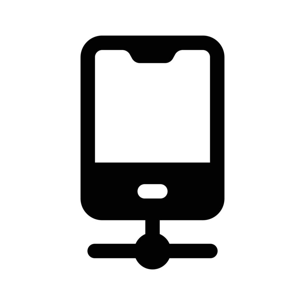 Trendy icon of mobile network, ready for premium use vector