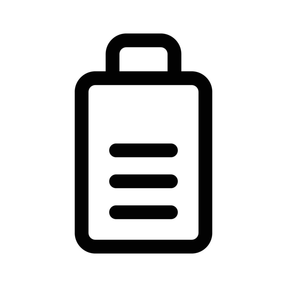 Portable battery storage, battery cell icon design vector