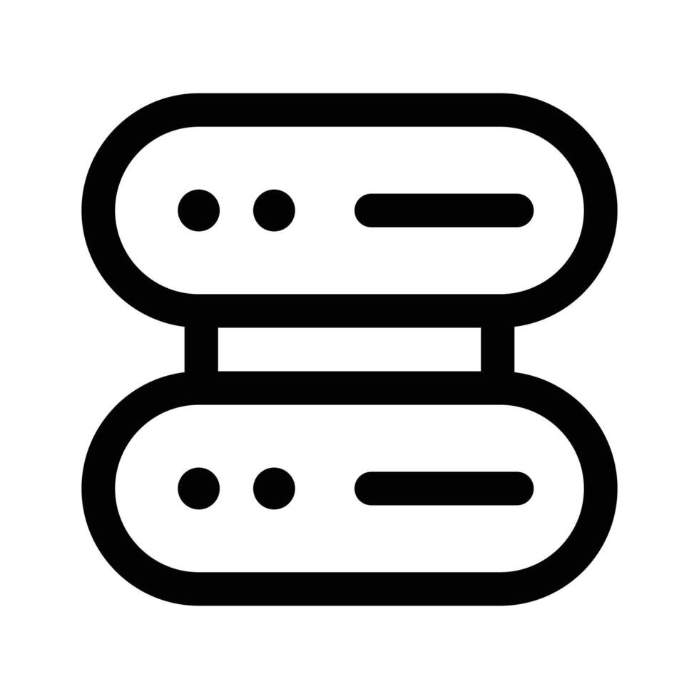 Database server design, ready for premium use vector