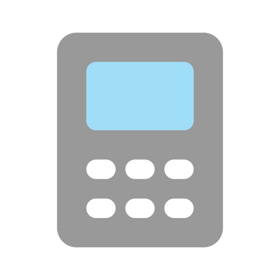 Mathematical calculations, calculation device, icon of calculator vector