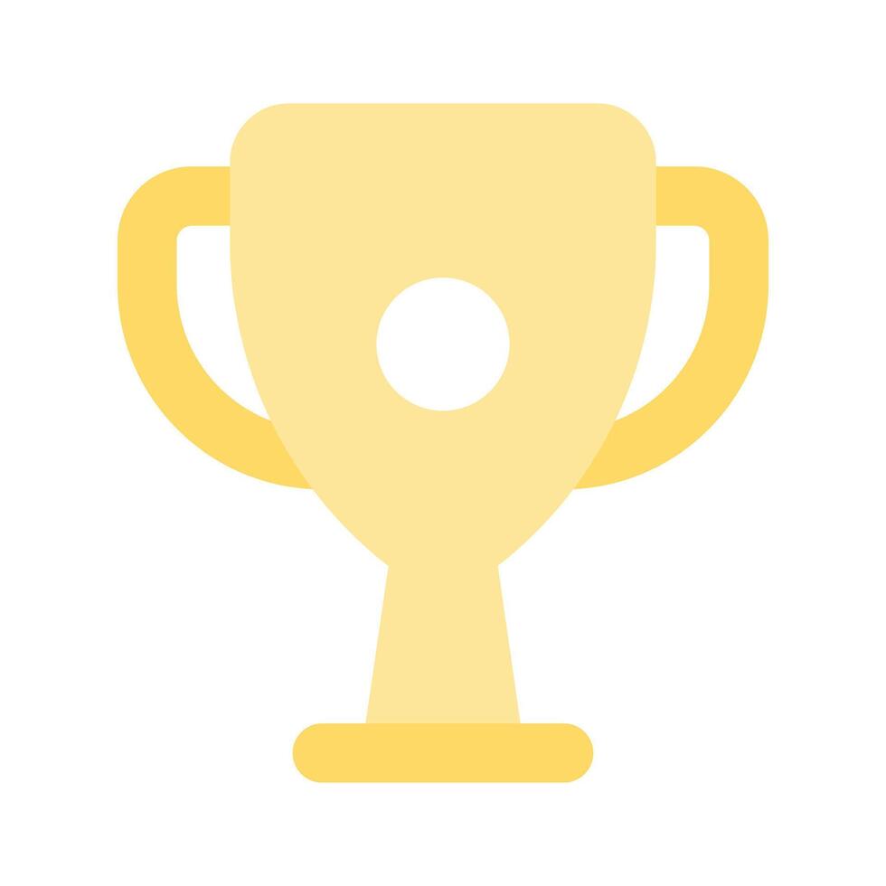 Creatively designed icon of trophy in editable style, achievement trophy design vector