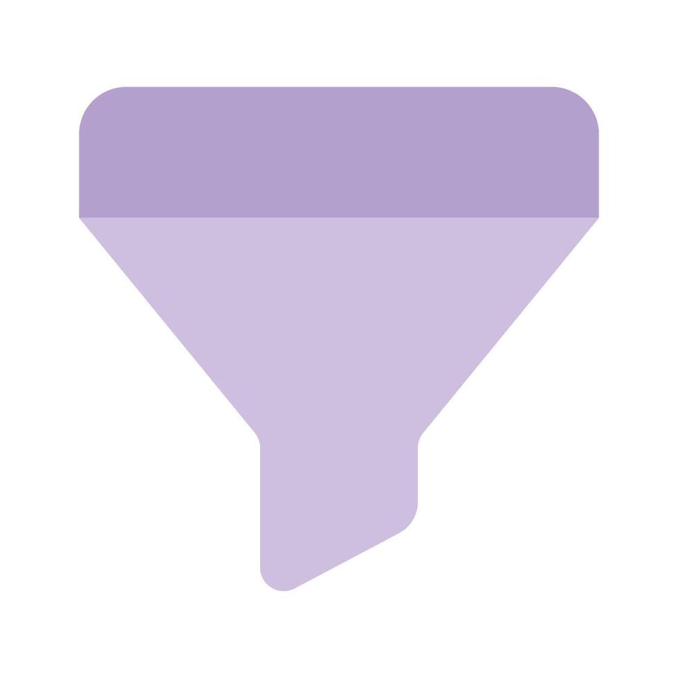 Get this beautiful icon of data filter, funnel design vector