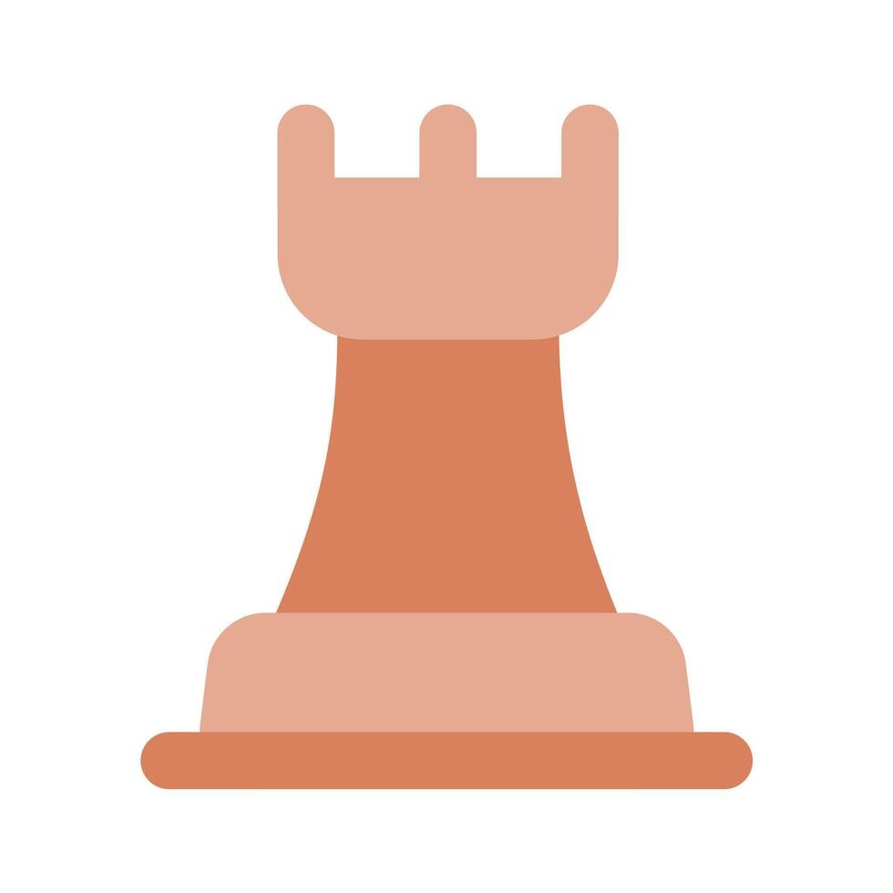 Get this beautifully designed icon of chess piece in trendy style vector
