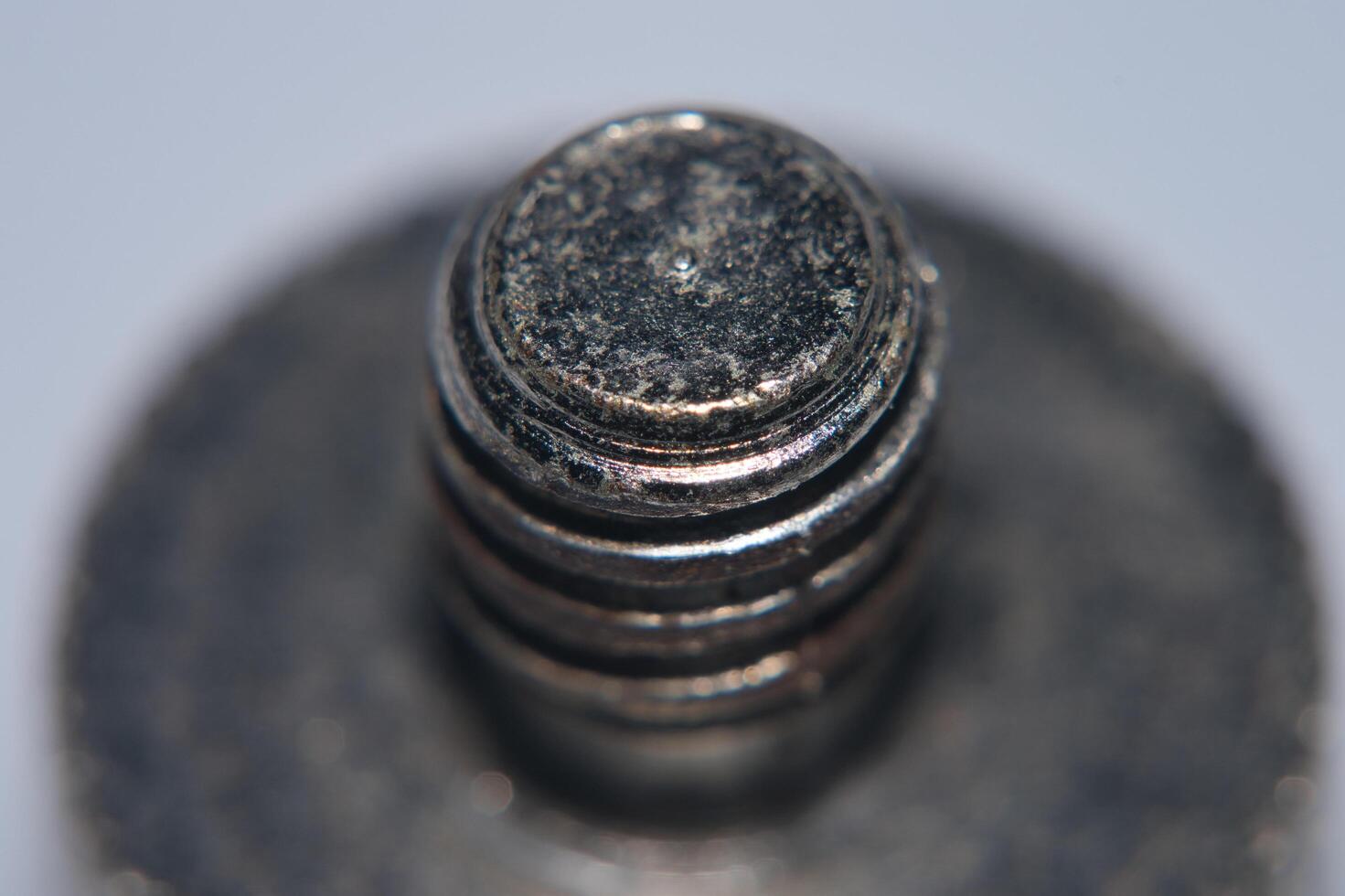 macro image of a photography screw thread photo