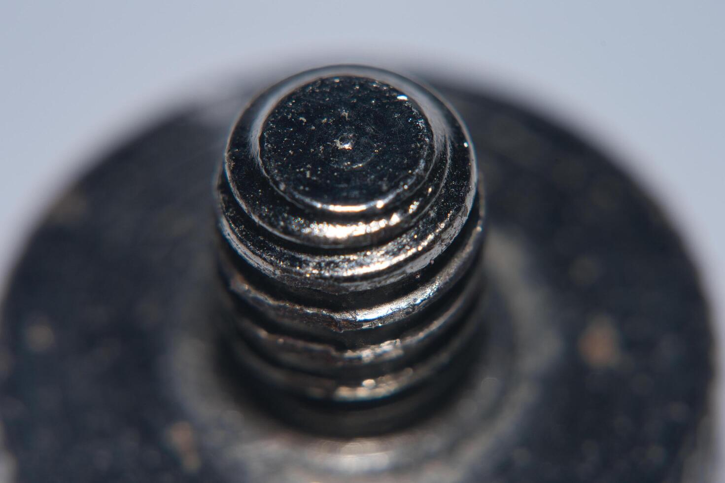 macro image of a photography screw thread photo