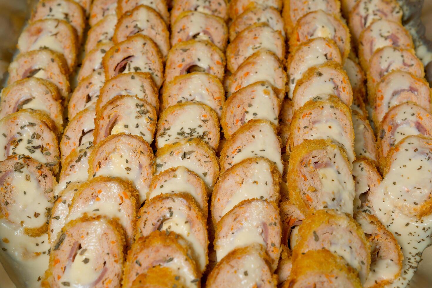 filipino style chicken cordon bleu photo