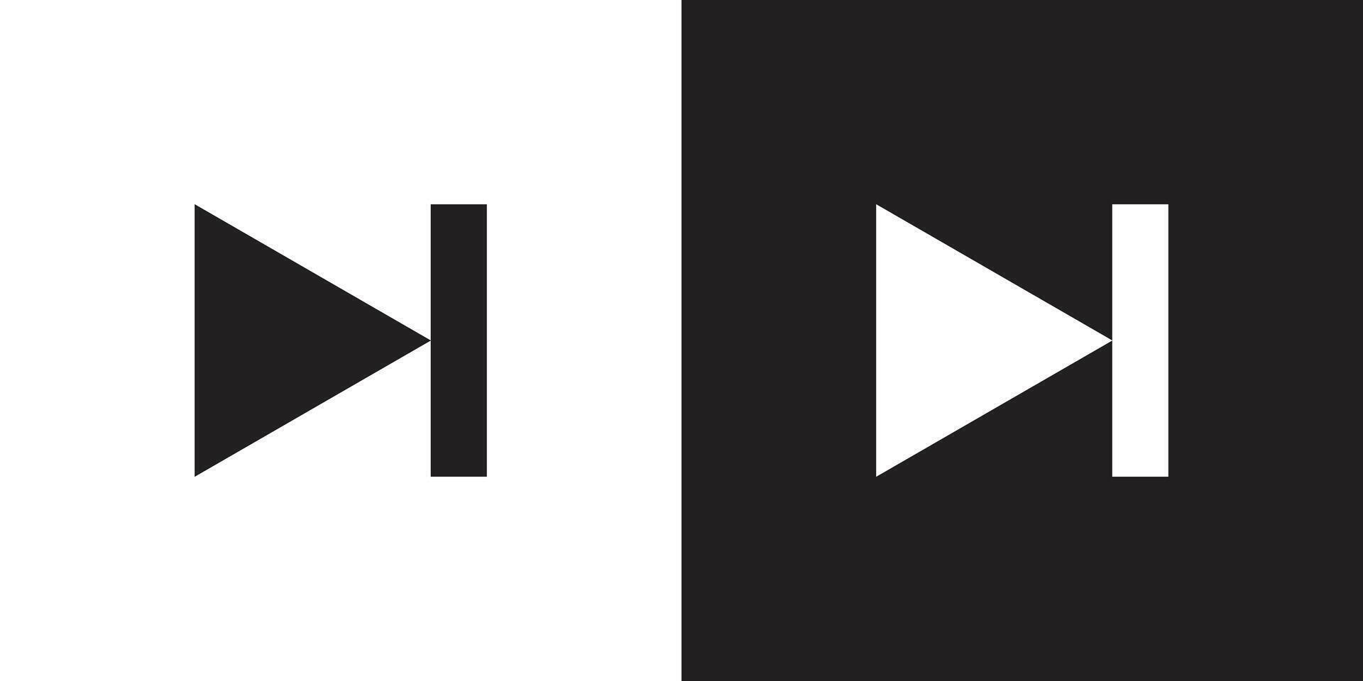 Next arrow icon symbol vector