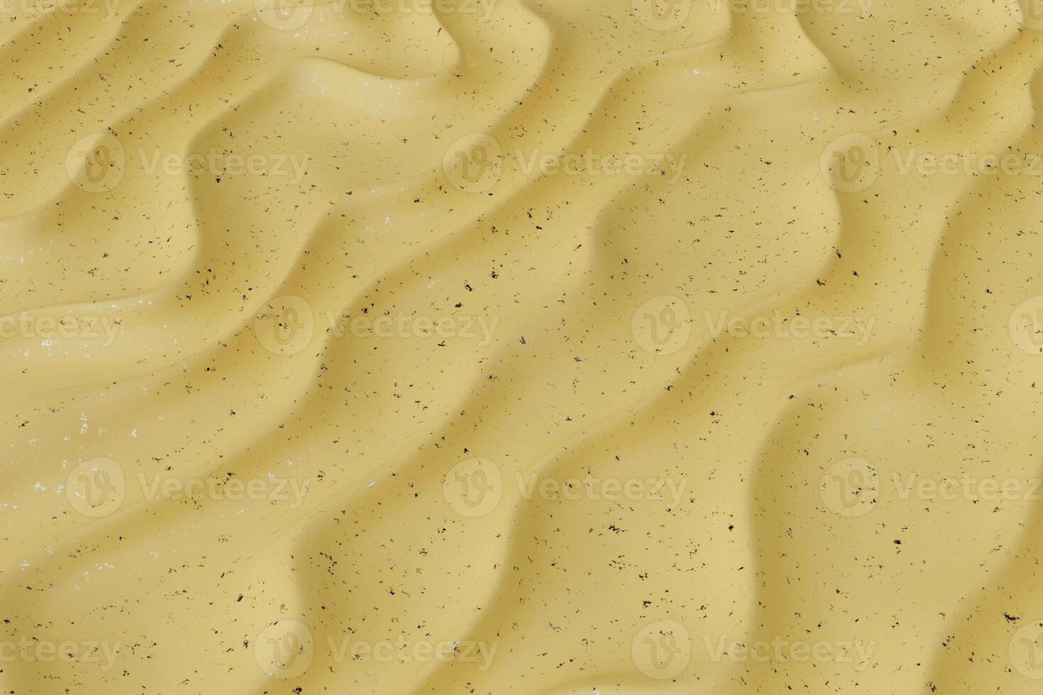 Yellow wavy abstract background with inclusions photo