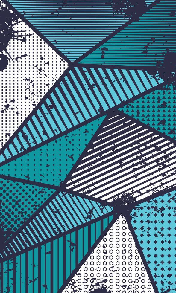 Abstract geometric pattern background. sports jersey fabric template. Racing style car wrap decal vector