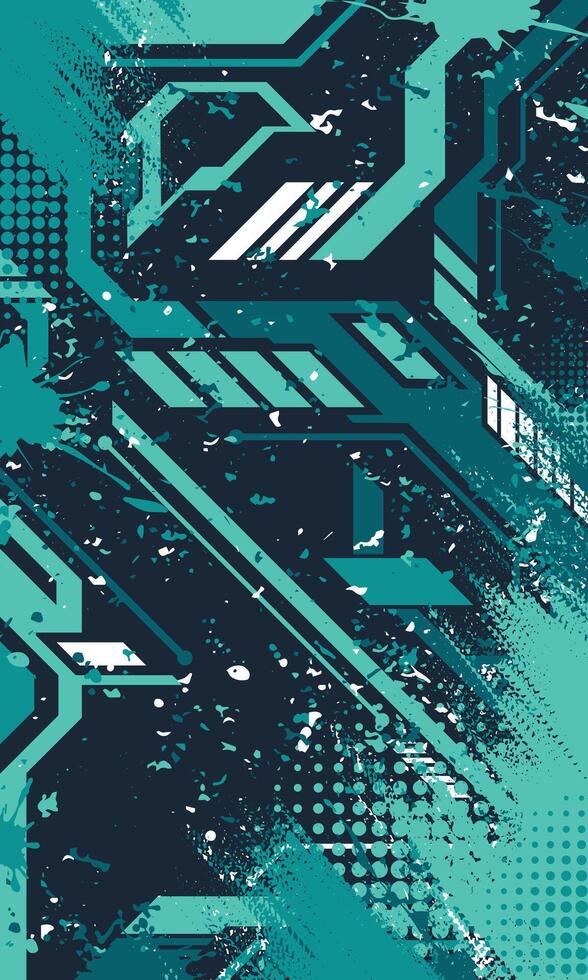 Abstract grunge background for jersey fabric, racing, car wrap decal, cycling, football, games, etc vector