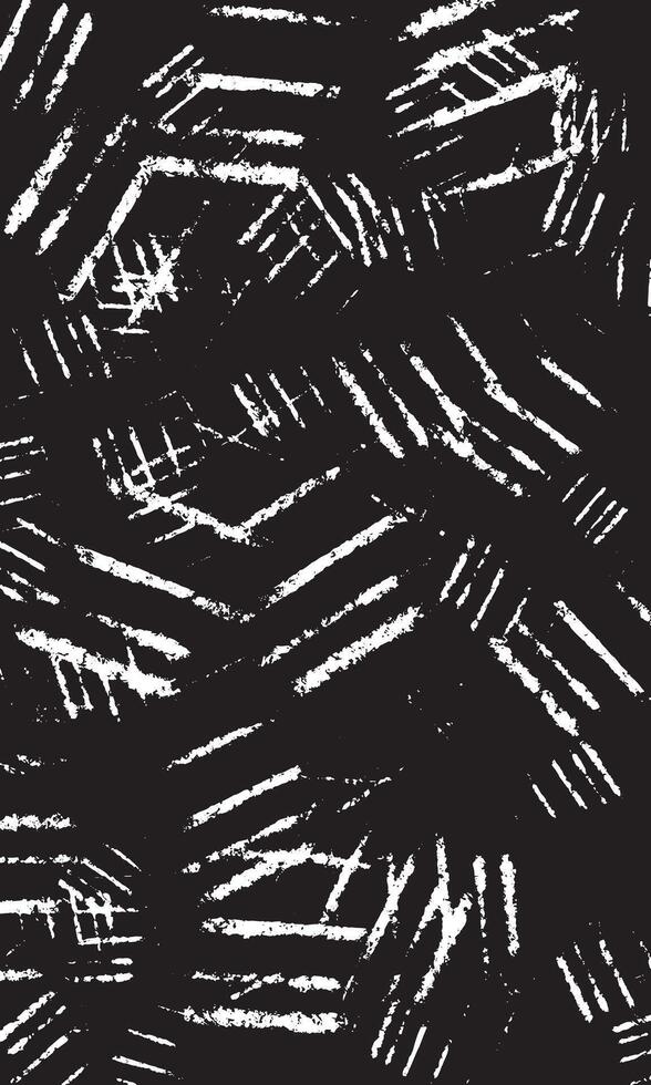Blank background irregular grunge abstract lines scribbles vector