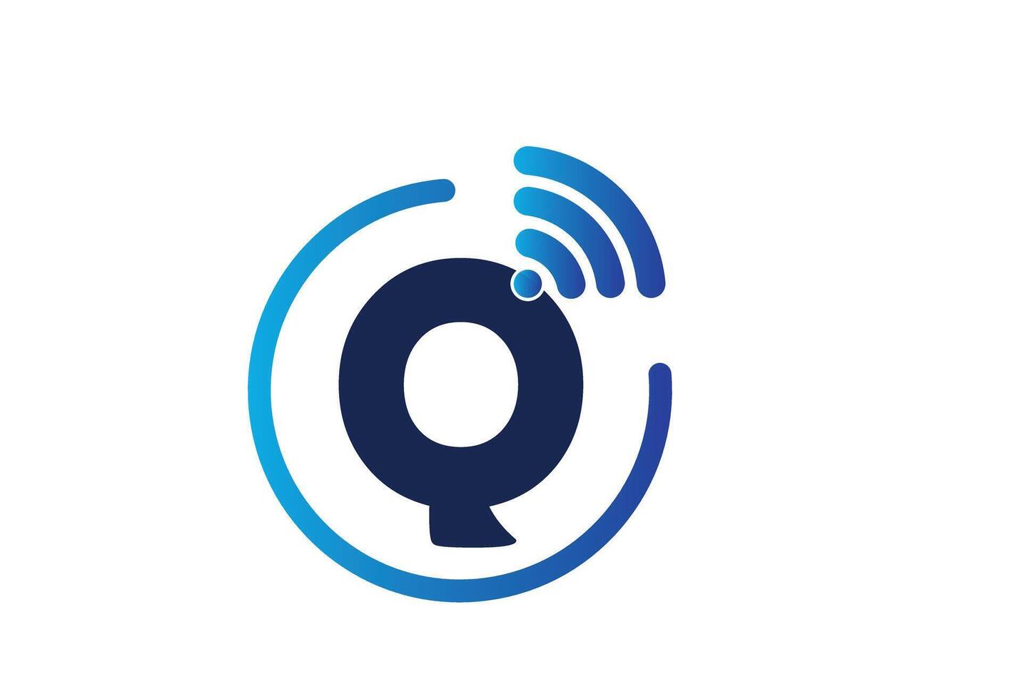 Q Logo free vector