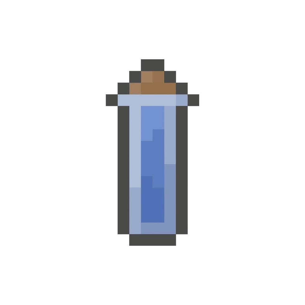 potion pixel art for dynamic digital projects and designs. vector
