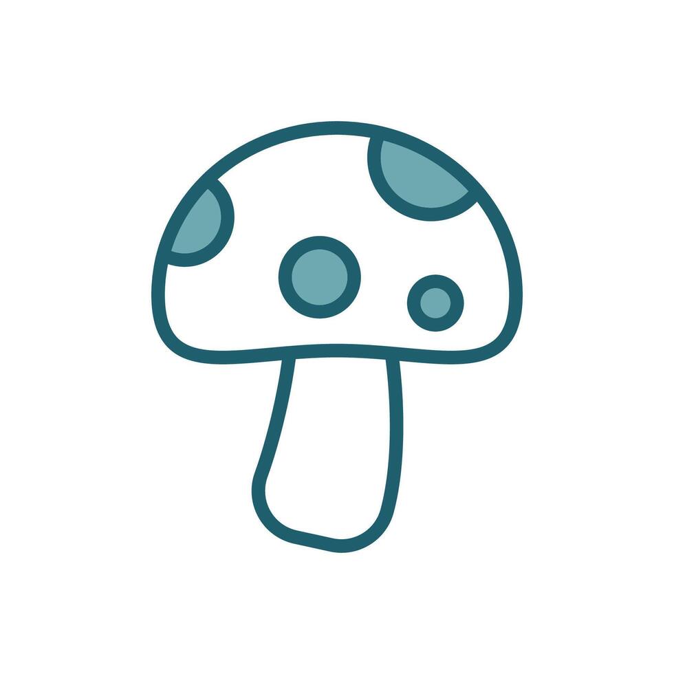 mushroom icon design template simple and clean vector