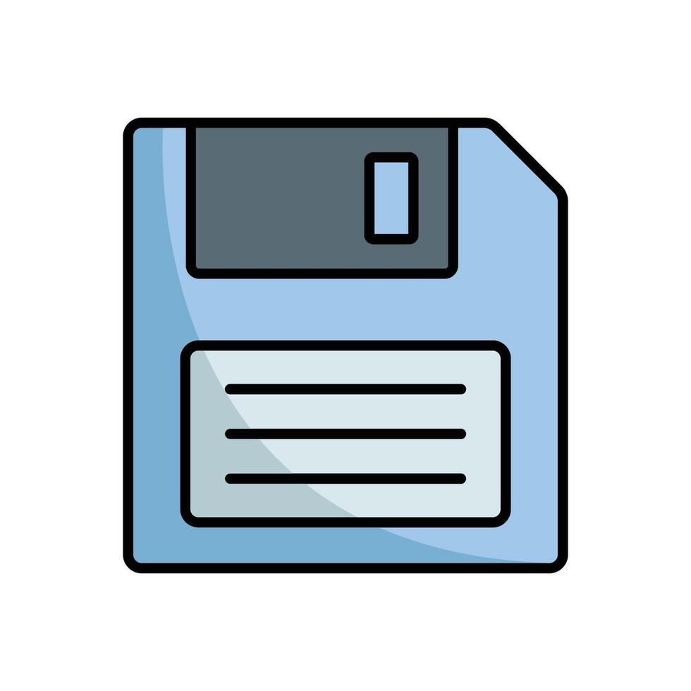 floppy disk icon design template simple and clean vector