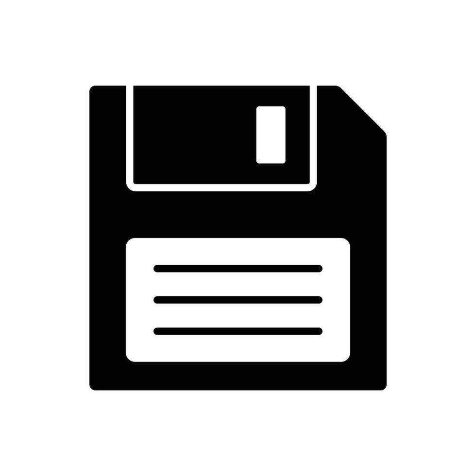 floppy disk icon design template simple and clean vector