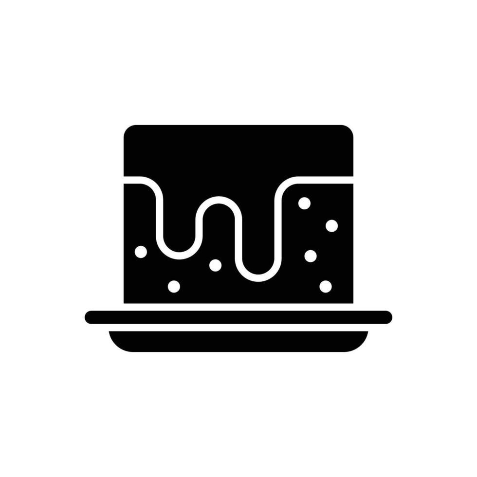 brownies icon design template simple and clean vector