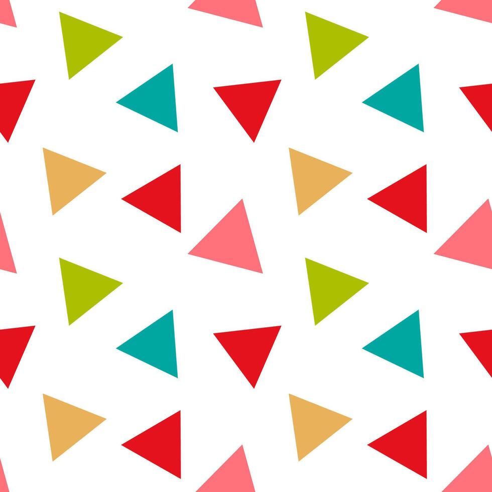 Printcolorful cute shape seamless pattern background vector