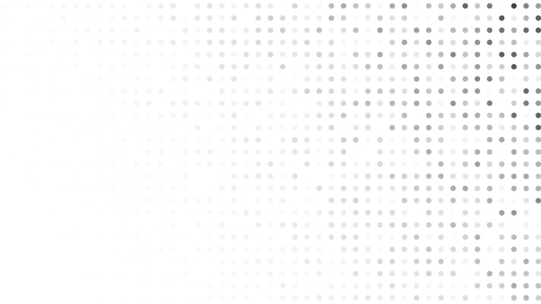 Monochrome halftone background with dots vector