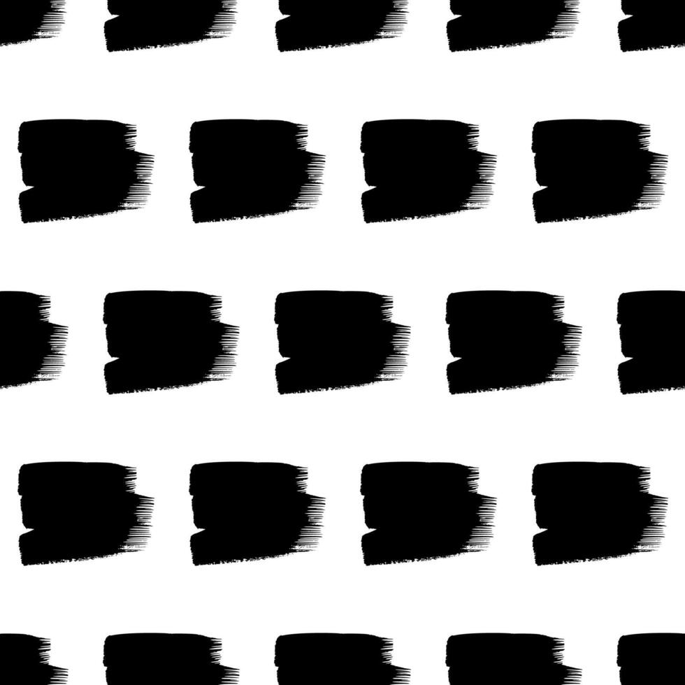Seamless Pattern with hand drawn scribble smears vector
