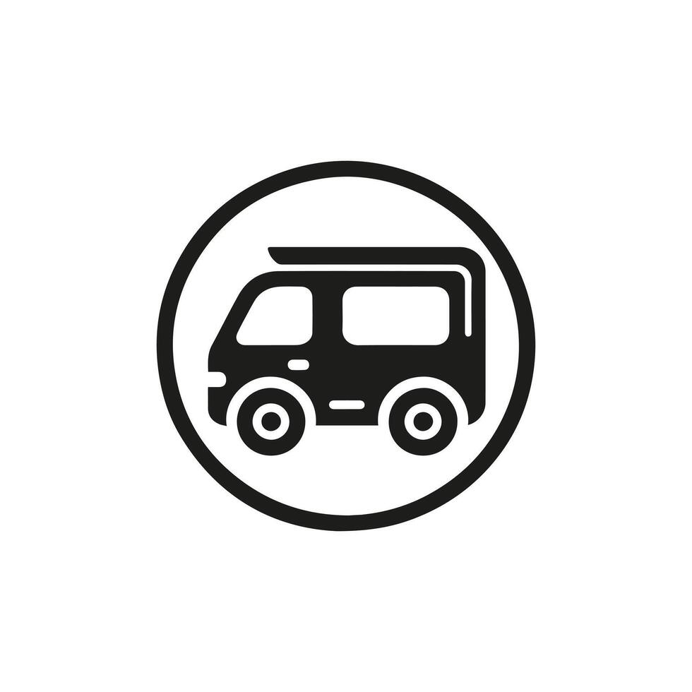 Car logo silhouette vector
