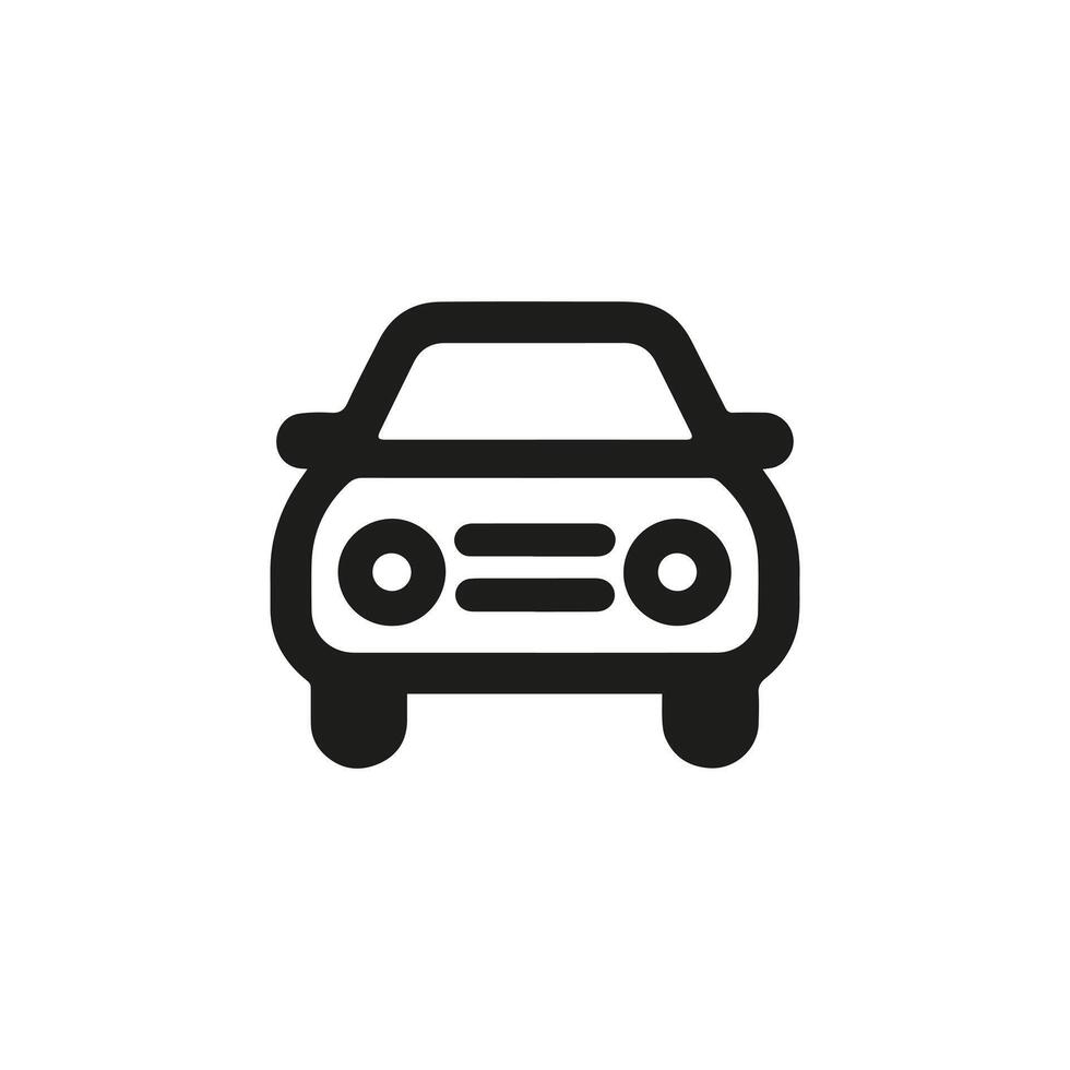 Car logo silhouette vector