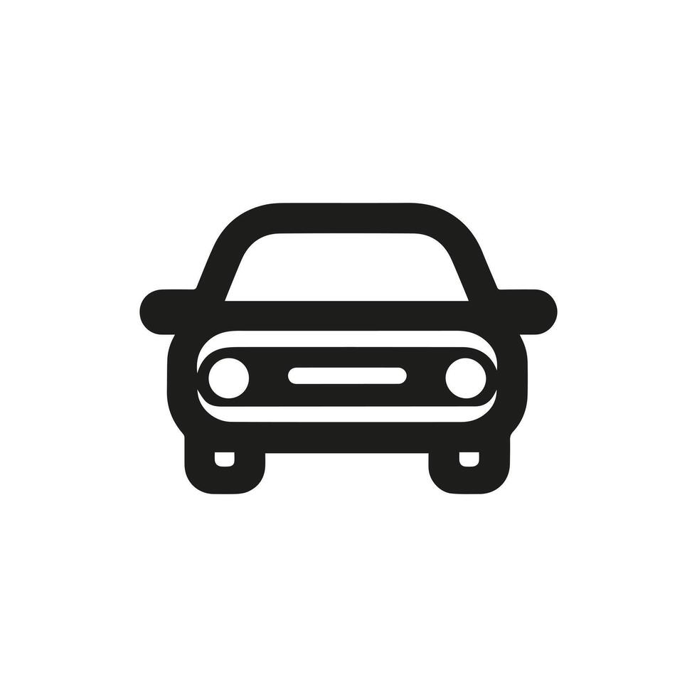 Car logo silhouette vector