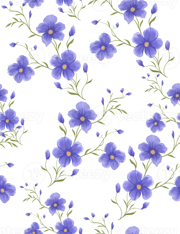 Floral pattern for fabric and textile print png
