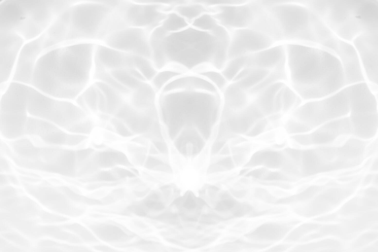 Blue water with ripples on the surface. Defocus blurred transparent blue colored clear calm water surface texture with splashes and bubbles. Water waves with shining pattern texture background. photo
